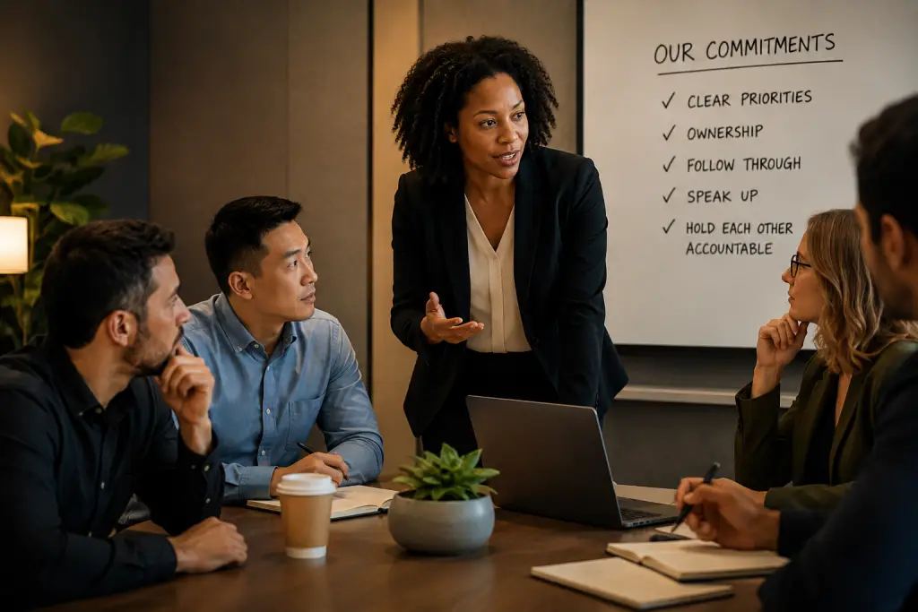 Team Accountability and The Five Behaviors